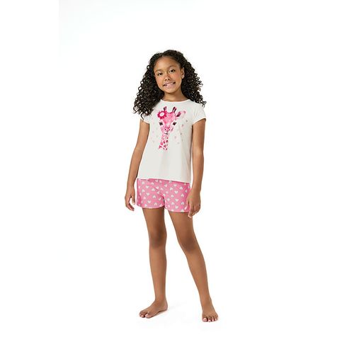 PIJAMA FEMININO INFANTIL - TAMANHO 4 AO 8 #1001145 - KYLY