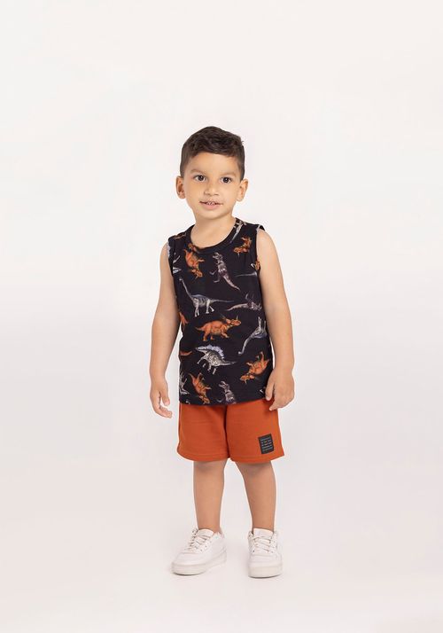 CONJUNTO INFANTIL -  TAMANHO 4 AO 10 #A0038 - LUNENDER ALAKAZOO