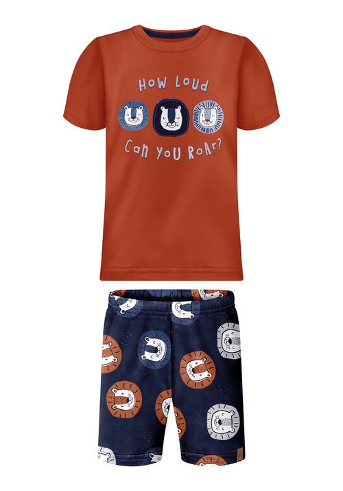 CONJUNTO INFANTIL - TAMANHO 2 AO 3 #A0054 - LUNENDER ALAKAZOO