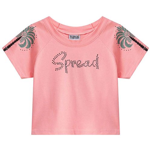 BLUSA CROPPED - INFANTIL  FEMININO - TAMANHO 10 AO 16 #6000284 - NANAI