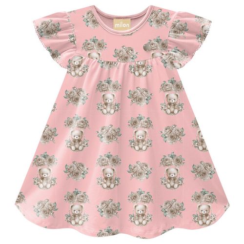 VESTIDO -  INFANTIL  - TAMANHO 1 # 2000997 - MILON
