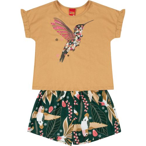 CONJUNTO - FEMININO - INFANTIL - TAMANHO  10 AO 16 # 1001040 - KYLY