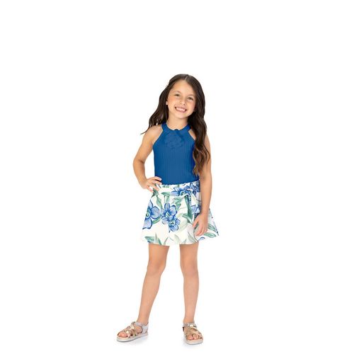 CONJUNTO FEMININO INFANTIL - TAMANHO 2 AO 3 #2001051 - MILON