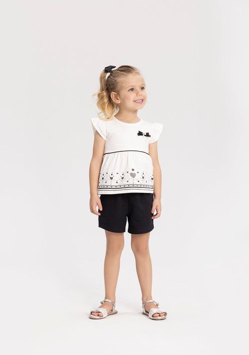 CONJUNTO MALHA - INFANTIL - TAMANHO 2 AO 3 # A0089 - LUNENDER ALAKAZOO