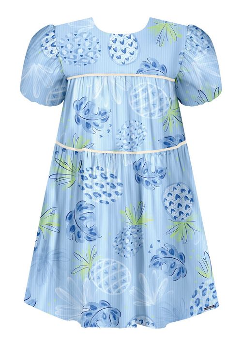 VESTIDO INFANTIL - FEMININO - TAMANHO 4 AO 10 # A0132 - LUNENDER ALAKAZOO