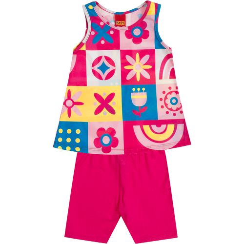 CONJUNTO INFANTIL FEMININO - TAMANHO 4 AO 8 #1001010 - KYLY
