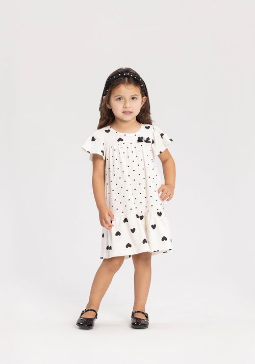 VESTIDO INFANTIL - FEMININO - TAMANHO 2 AO 3 # A0139 - LUNENDER ALAKAZOO