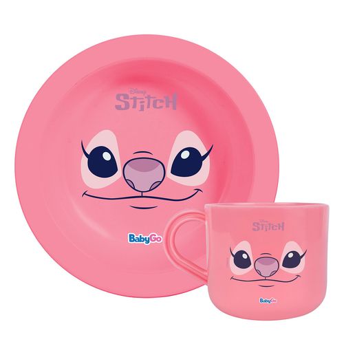 KIT ALIMENTAÇÃO PRATO BOWL + CANECA #03971 - DERMIWIL BABY GO