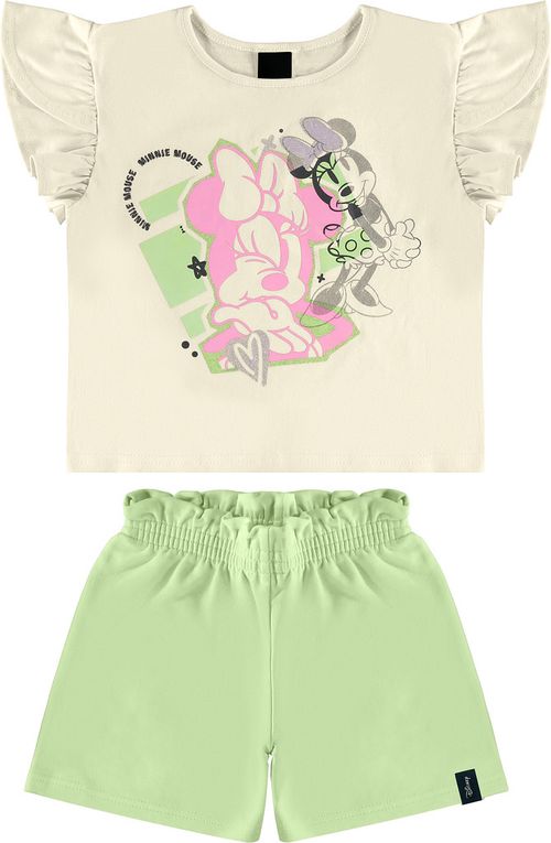 CONJUNTO FEMININO -  INFANTIL - TAMANHO 4 AO 8 #1000130040 - MALWEE