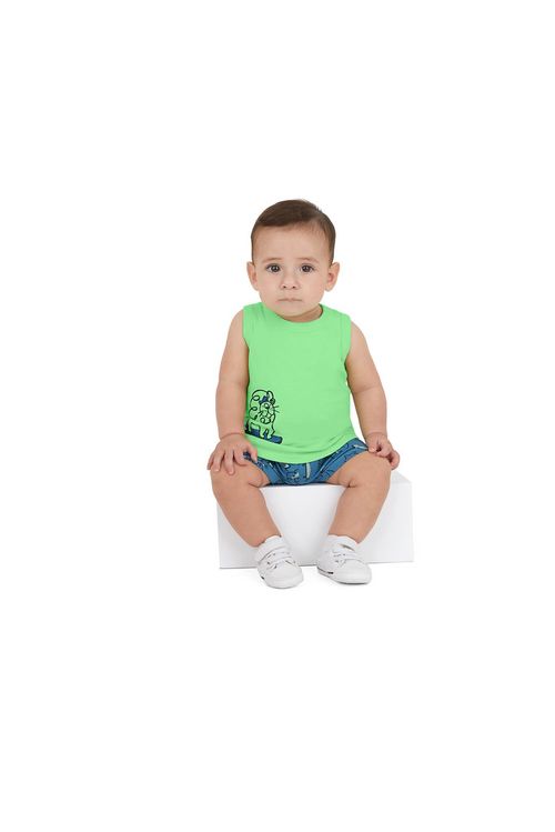 CONJUNTO MASCULINO INFANTIL - TAMANHO 9 A 24 MESES #1000130152 - MALWEE