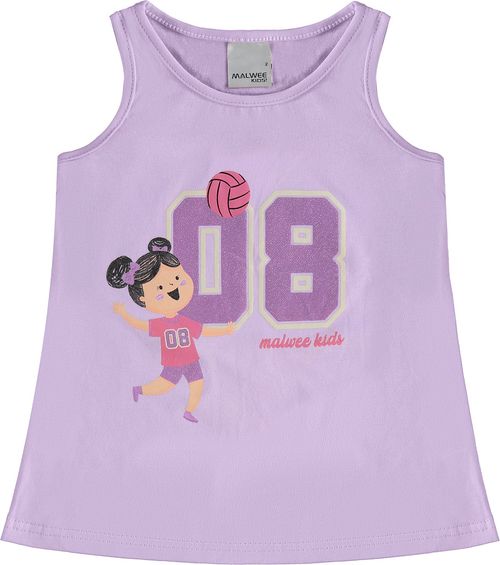 BLUSA FEMININA-  INFANTIL - TAMANHO 4 AO 8 1000130180 - MALWEE