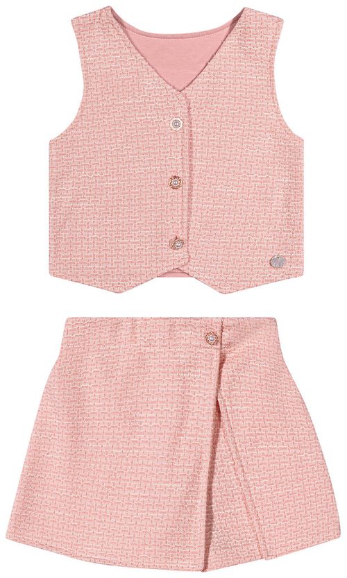 CONJUNTO FEMININO INFANTIL - TAMANHO 4 AO 8 #37152 - ANGERÔ