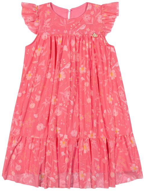 VESTIDO FEMININO - INFANTIL - TAMANHO 4 AO 8 #37134 - ANGERÔ