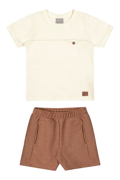 CONJUNTO INFANTIL - MASCULINO - TAMANHO 1 AO 3 # 72194 - ELIAN