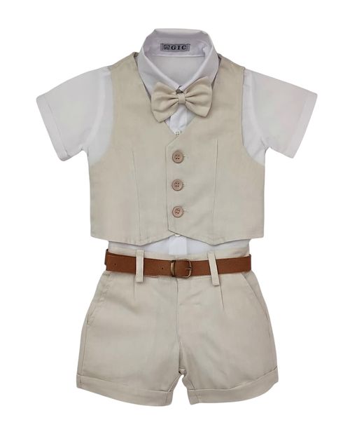 CONJUNTO COM COLETE  - TAMANHO 1 AO 3 # 2102 - GIC