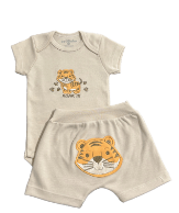CONJUNTO BODY MANGA CURTA + SHORTS -TAMANHO P AO G # 0306103 - ESTILINHO