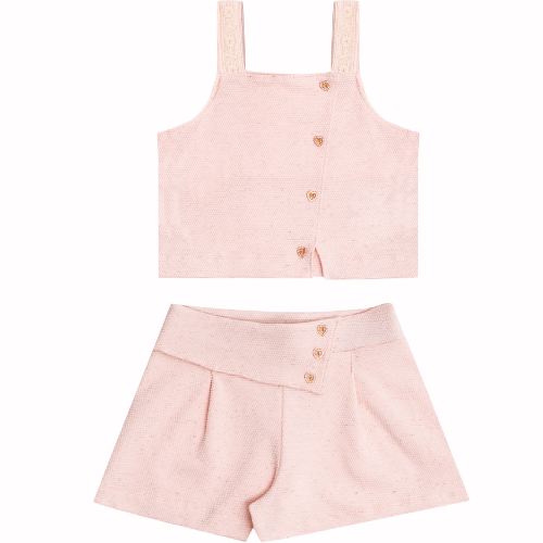CONJUNTO FEMININO - TAMANHO  6 AO 12 #3500129 - KIKI XODO