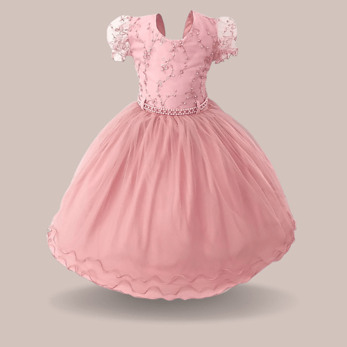 VESTIDO DE FESTA INFANTIL TAMANHO AO #2702 MENINA BONITA