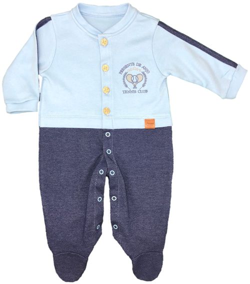 MACACÃO LONGO - SPORT - TAMANHO RN AO M # 26193 - PRESENTE DE ANJO