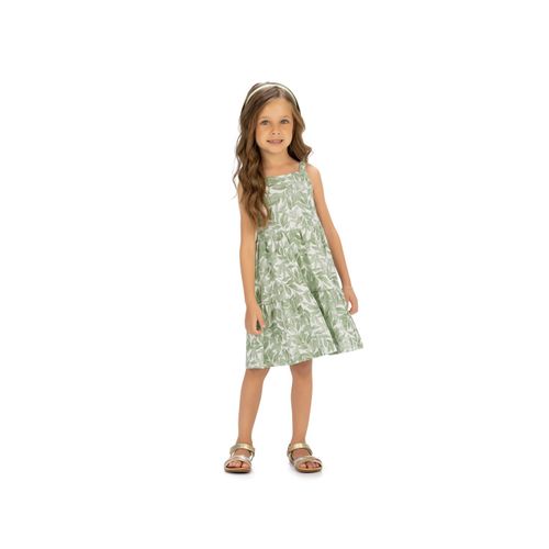 VESTIDO INFANTIL - FEMININO - TAMANHO 4 AO 8 #2001278 - MILON