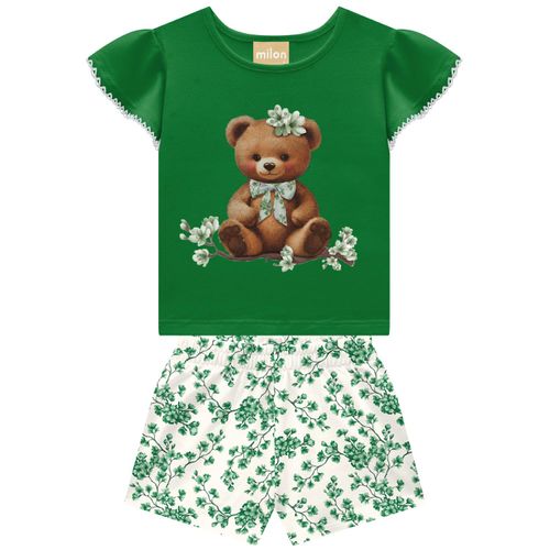 CONJUNTO INFANTIL - FEMININO - TAMANHO 1 AO 08# 2001263 - MILON