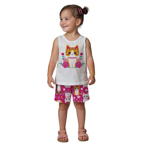 CONJUNTO INFANTIL - FEMININO -  TAMANHO P AO G # 1001251 - KYLY