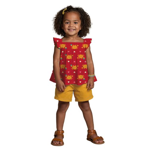 CONJUNTO INFANTIL -  FEMININO - TAMANHO 1 # 1001255 - KYLY
