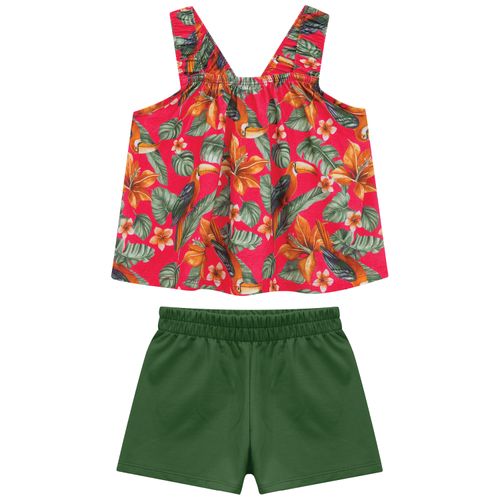 CONJUNTO INFANTIL - FEMININO - TAMANHO 4 AO 8 # 6000370 - NANAI