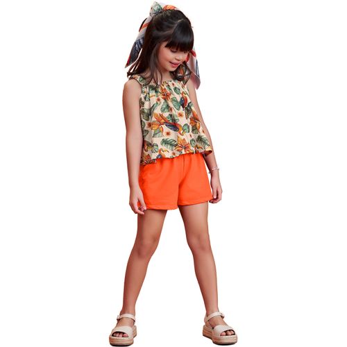 CONJUNTO INFANTIL - FEMININO - TAMANHO 10 AO 16 # 6000370 - NANAI
