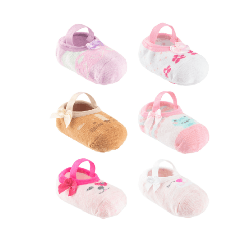 MEIA SAPATILHA COLORIDA - FEMININO - TAMANHO 16 A 20 # 0300443 - PIM
