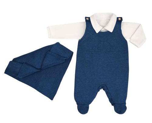 SAÍDA DE MATERNIDADE BERNARDO - TAMANHO RN # 924001 - BABY DUFY