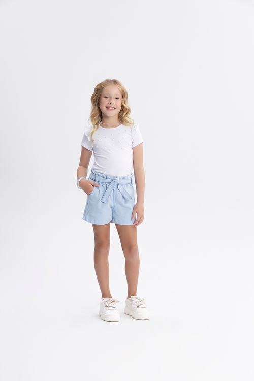 BLUSA INFANTIL - FEMININA - TAMANHO 4 AO 10 # A5222 - LUNENDER ALAKAZOO