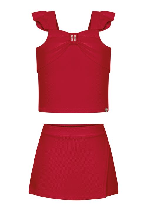 CONJUNTO INFANTIL -  FEMININO - TAMANHO 4 AO 10 # A5250 - LUNENDER ALAKAZOO