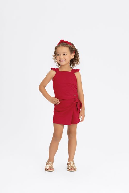 CONJUNTO INFANTIL -  FEMININO - TAMANHO 4 AO 16 # A5287 - LUNENDER ALAKAZOO