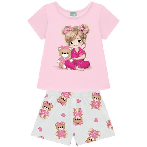 PIJAMA INFANTIL -  FEMININO - TAMANHO 2 AO 3 # 1001378 - KYLY