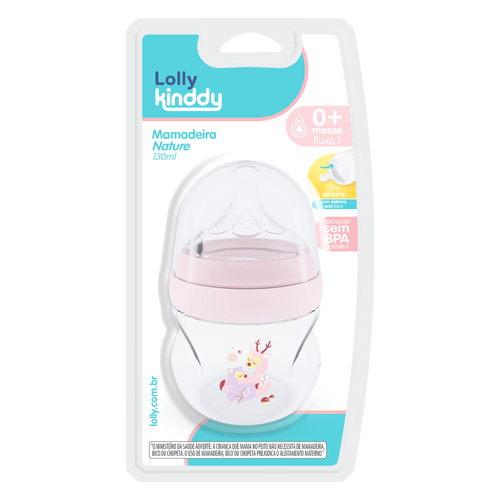 MAMADEIRA NATURE 130ML # 30281-01-F - LOLLY BABY