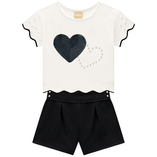 CONJUNTO FEMININO-  JUVENIL - TAMANHO 10 AO 14 # 2001301 - MILON