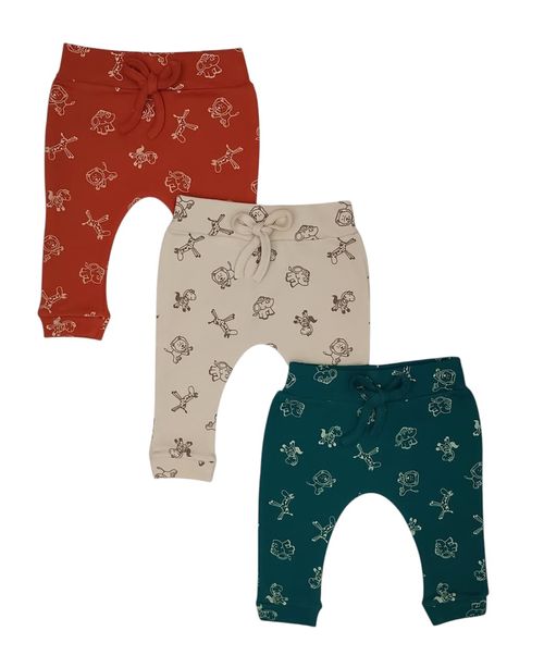 KIT CULOTE SARUEL SEM PÉ - 3 UNIDADES - TAMANHO RN AO G # 4857N - KORTE REKORTE