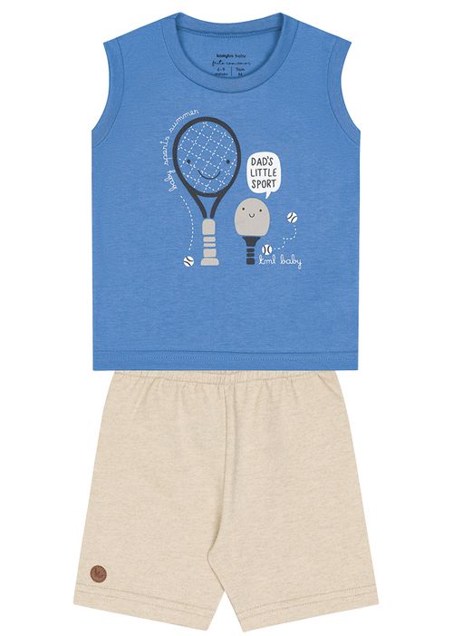 CONJUNTO INFANTIL - TAMANHO 2 AO 3 #43854 - KAMYLUS