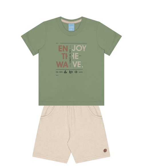 CONJUNTO INFANTIL - TAMANHO 2 AO 3 #43878 - KAMYLUS