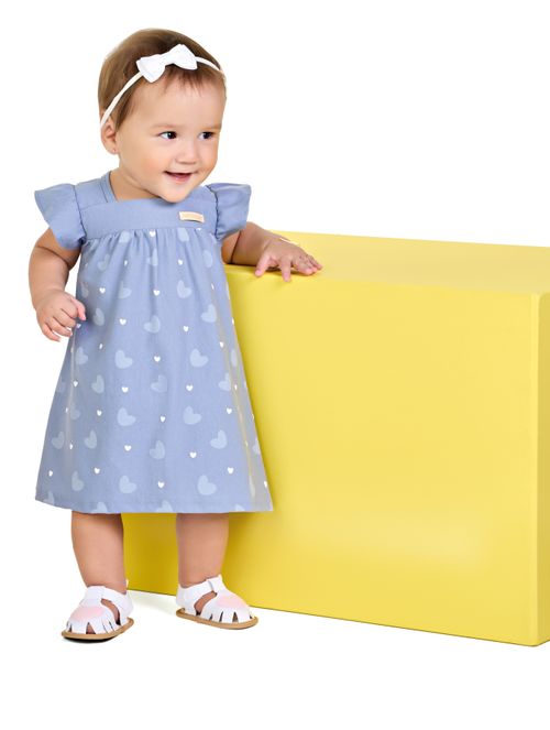 VESTIDO INFANTIL - TAMANHO 2 AO 3 #53888 - KAMYLUS