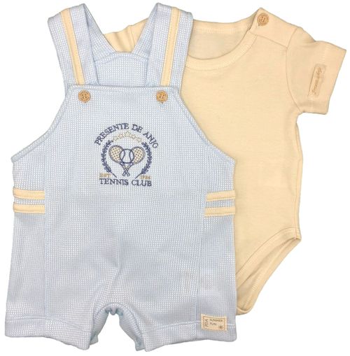 JARDINEIRA E BODY MANGA CURTA - ESPORTE - TAMANHO P AO G # 26187 -  PRESENTE DE ANJO