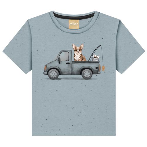 CAMISETA MASCULINA -  INFANTIL - TAMANHO 1 # 2001308 - MILON