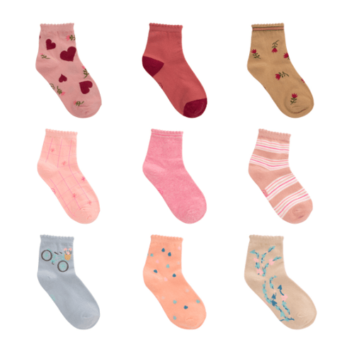 KIT MEIA COLORIDA - FEMININO - 3 PARES - TAMANHO 35-38 # 0301154 - PIMPOLHO