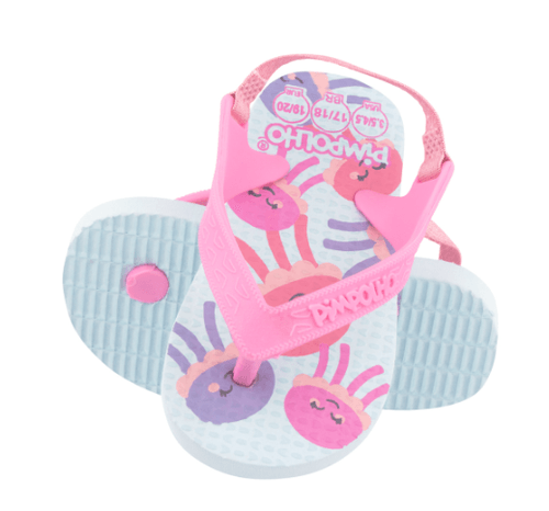 SANDÁLIA PRAIANA BABY - FEMININO - TAMANHO 18 AO 23 # 0074461 - PIMPOLHO