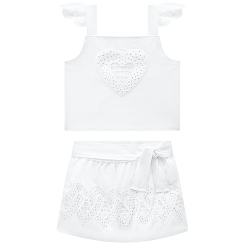 CONJUNTO FEMININO -  INFANTIL - TAMANHO 4 AO 8 # 2001273 - MILON