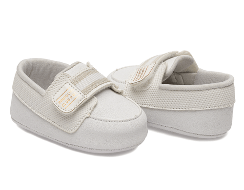 SAPATO MOCASSIM - BATIZADO  -  FASE 1 - TAMANHO 1 AO 4 # 0110624C - PIMPOLHO