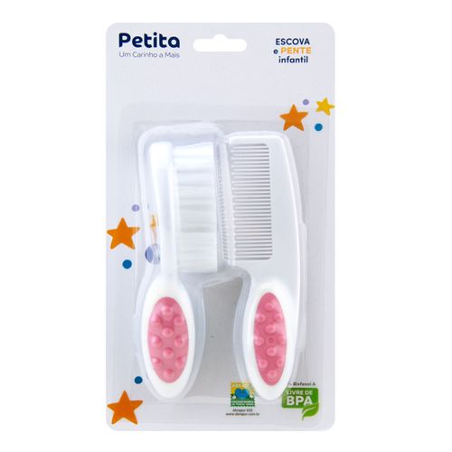 ESCOVA E PENTE INFANTIL- # 1149-RSR - PETITA