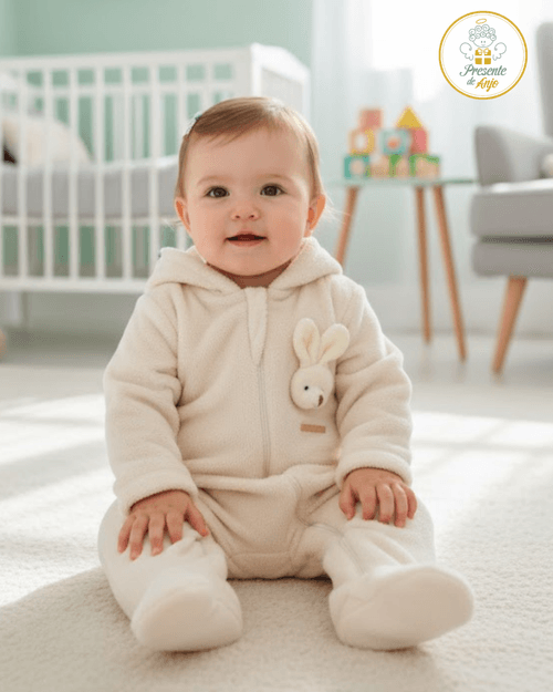 MACACÃO LONGO - BUNNY - TAMANHO RN AO G # 26274 - PRESENTE DE ANJO