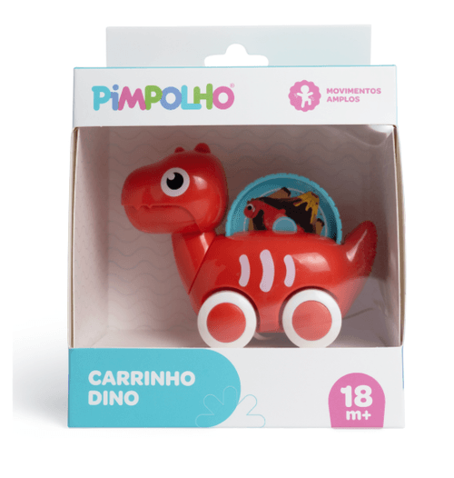 CARRINHO DINOSSAURO # 0301285 - PIMPOLHO
